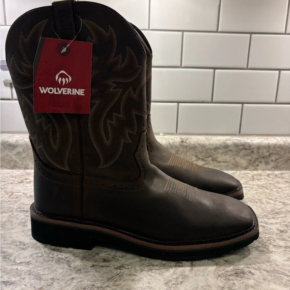 Wolverine Rancher Work Boots - Picture 4 of 10
